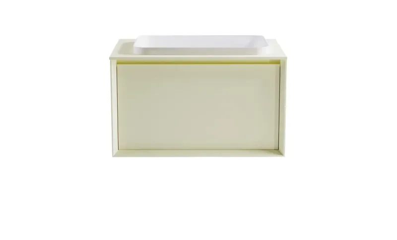 Тумба с раковиной Astra-Form Фрейм 4631177715211 70 см бежевый матовый