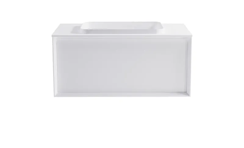 Тумба с раковиной Astra-Form Фрейм 4631177715419 100 см белый матовый