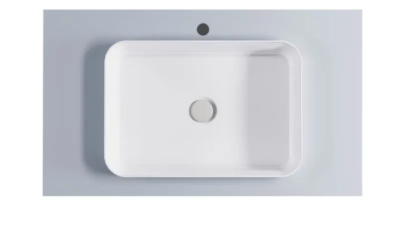 Тумба с раковиной Astra-Form Фрейм 4631177715310 90 см голубой матовый