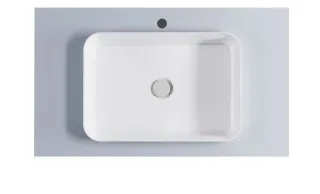 Тумба с раковиной Astra-Form Фрейм 4631177715372 100 см голубой матовый