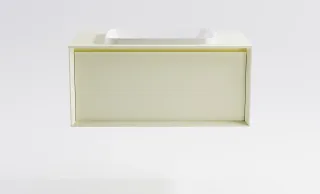 Тумба с раковиной Astra-Form Фрейм 4631177715396 100 см бежевый матовый