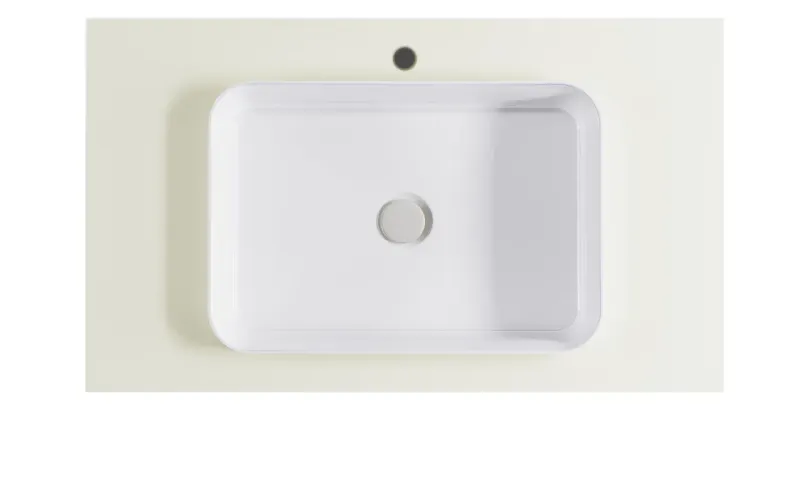 Тумба с раковиной Astra-Form Фрейм 4631177715334 90 см бежевый матовый