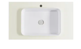 Тумба с раковиной Astra-Form Фрейм 4631177715396 100 см бежевый матовый