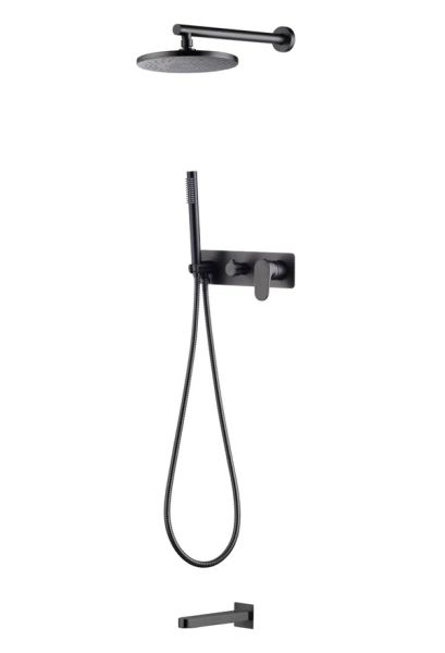 Душевой комплект Boheme Spectre 454-2-GM оружейная сталь Душевой комплект Boheme Spectre 454-2-GM оружейная сталь