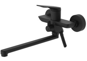 Смеситель для ванны Haiba HB22816-7 чёрный матовый