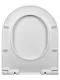 Сиденье для унитаза Wonzon & Woghand WW-S2210-GW белый