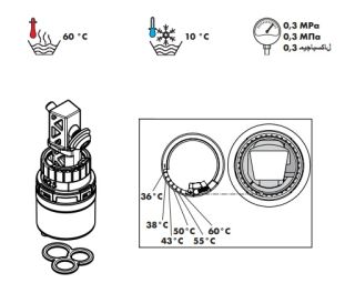 Картридж  Hansgrohe 97685000