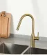 Смеситель для кухни Gappo G4398-43 с выдвижной лейкой оружейная золотой сатин Смеситель для кухни Gappo G4398-43 с выдвижной лейкой оружейная золотой сатин