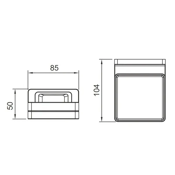 Мыльница Gappo G30802-6 чёрный Мыльница Gappo G30802-6 чёрный