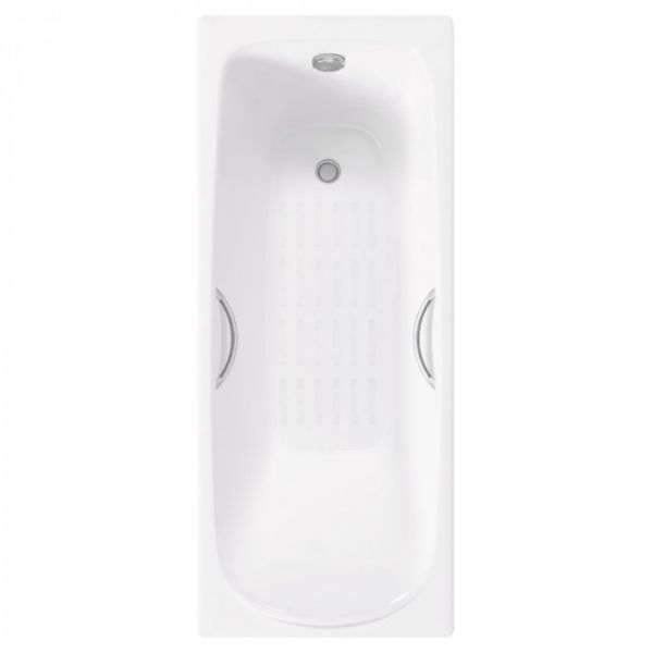 Ванна чугунная Delice Fusion DLR230647R-AS 170х70 с отверстиями под ручки и антискользящим покрытием Ванна чугунная Delice Fusion DLR230647R-AS 170х70 с отверстиями под ручки и антискользящим покрытием