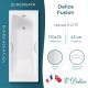Ванна чугунная Delice Fusion DLR230647R 170х70 с отверстиями под ручки Ванна чугунная Delice Fusion DLR230647R 170х70 с отверстиями под ручки
