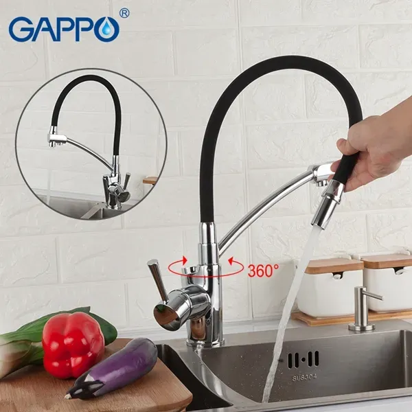 Смесители для кухни Gappo G4398-11 под фильтр хром Смесители для кухни Gappo G4398-11 под фильтр хром
