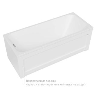 Ванна акриловая Azario Bella AV.0020140 140х70 см белый