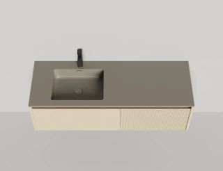 Подвесная тумба Salini Domino 27D114ON 140см эмаль Onda Plus