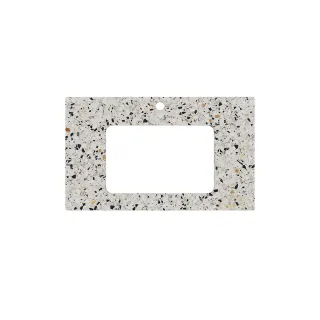Столешница для раковин встраиваемых снизу Kerama Marazzi Бричиола KM6012G0471RP80Ur2 80 см белый натуральный
