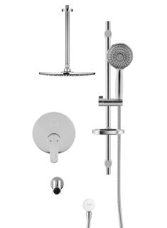 Душевой комплект Swedbe Platta 5543G1 хром/серый Душевой комплект Swedbe Platta 5543G1 хром/серый