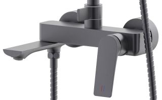 Душевая стойка Azario Lursy AZ-K2349GR графит