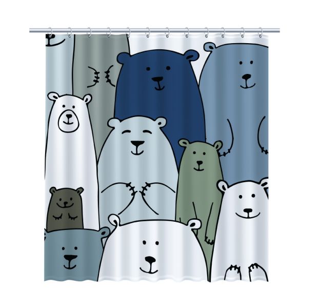 Шторка для ванной FIXSEN BEAR (FX-2503) Шторка для ванной FIXSEN BEAR (FX-2503)