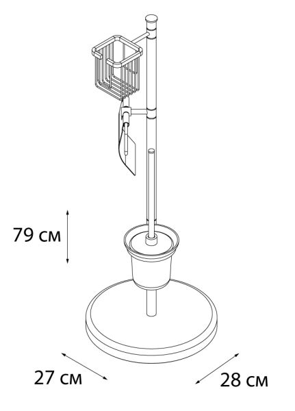 Стойка напольная Fixsen  (FX-433)