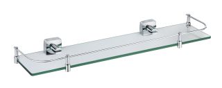 Полка FIXSEN Kvadro стеклянная с ограничителем (FX-61303B) Полка FIXSEN Kvadro стеклянная с ограничителем (FX-61303B)