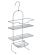 Полка FIXSEN прямоугольная трехэтажная хром (FX-870)