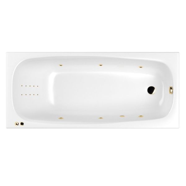 Гидромассажная ванна WHITECROSS Layla 0102.170075.100.LINENANO.GL 170x75 см Line Nano золото Гидромассажная ванна WHITECROSS Layla 0102.170075.100.LINENANO.GL 170x75 см Line Nano золото