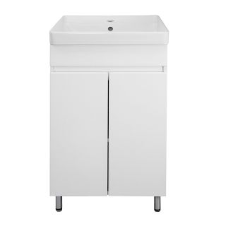 Тумба с раковиной Azario Эстима CS00094634 50 см белый