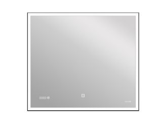 Зеркало Cersanit Design LU-LED011*100-D-OS 100x80 см с часами