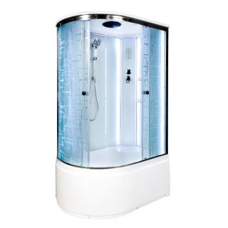 Душевая кабина Deto ЕМ4512 R LED 120х80х220 см Душевая кабина Deto ЕМ4512 R LED 120х80х220 см