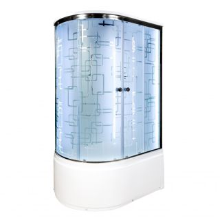 Душевая кабина Deto ЕМ4512 R LED 120х80х220 см Душевая кабина Deto ЕМ4512 R LED 120х80х220 см