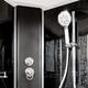 Душевая кабина Deto BМ4510 с электрикой BLACK 100х100х220 см