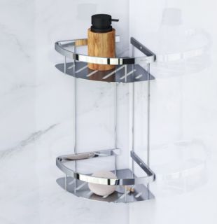 Полка для душа AM.PM Sense L A7454200 угловая