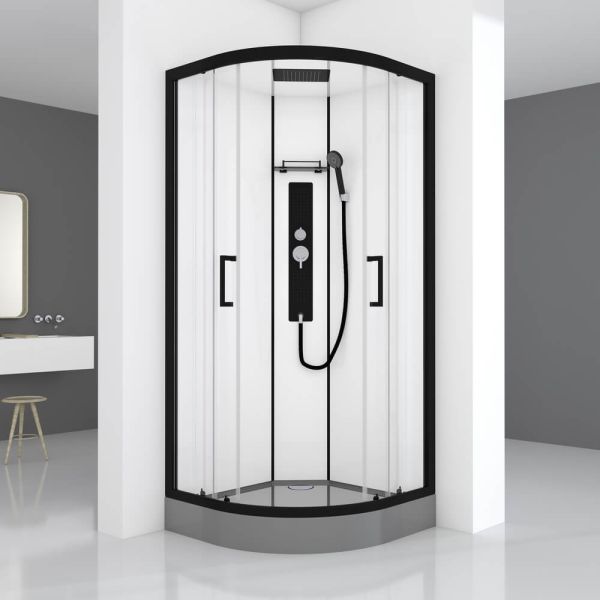 Душевая кабина Black & White Galaxy 8001900