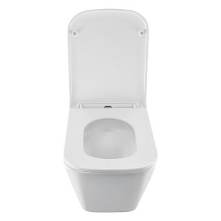 Унитаз подвесной Azario Pro PRO-0002 безободковый торнадо белый