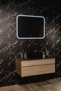 Зеркало c подсветкой Azario Стив ФР-00000843 90 см