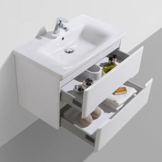 Тумба под раковину BelBagno подвесная 100x55см Bianco Frassinato SOFT-1000-2C-SO-BF