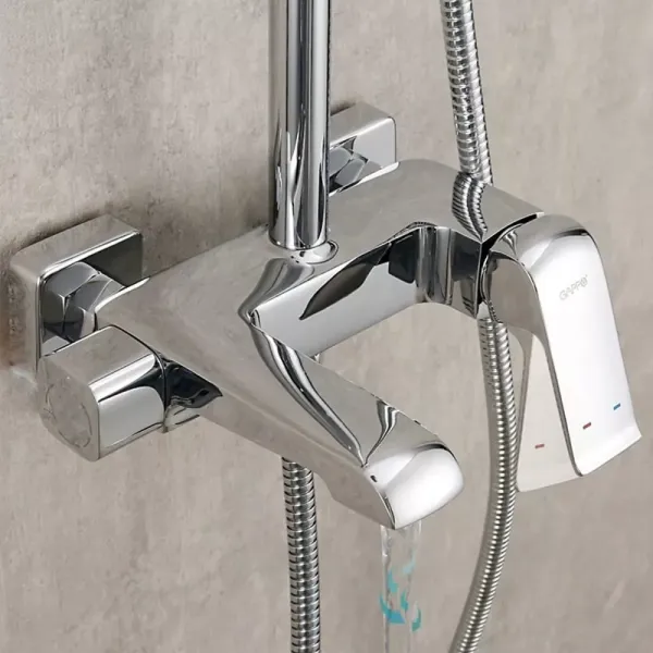 Душевая стойка Gappo G2450-8 хром Душевая стойка Gappo G2450-8 хром