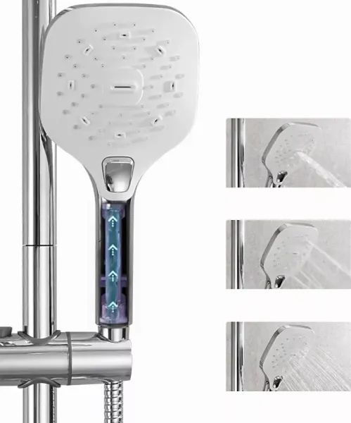 Душевая стойка Gappo G2450-8 хром Душевая стойка Gappo G2450-8 хром