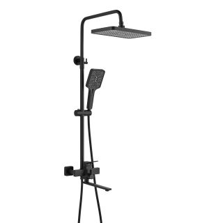 Душевая стойка Shevanik S6136H чёрный Душевая стойка Shevanik S6136H чёрный