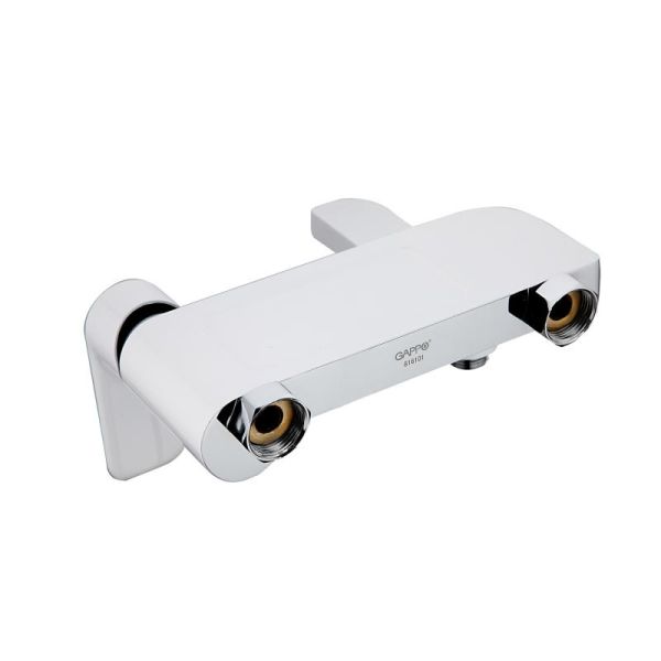 Смеситель для ванны Gappo G3248 белый/хром Смеситель для ванны Gappo G3248 белый/хром