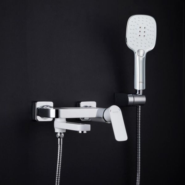 Смеситель для ванны Gappo G3248 белый/хром Смеситель для ванны Gappo G3248 белый/хром