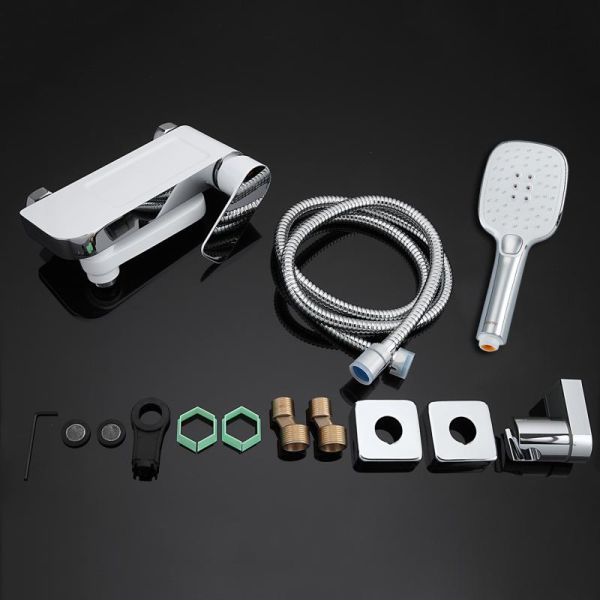 Смеситель для ванны Gappo G3248 белый/хром Смеситель для ванны Gappo G3248 белый/хром