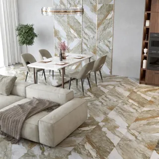 Керамогранит Гранитея Нейва Бронзовый G397Н120 Matt 60x120 см матовый