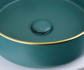 Донный клапан Bronze de Luxe 1001G, зеленый Донный клапан Bronze de Luxe 1001G, зеленый
