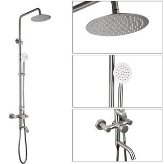 Душевая стойка Frap F2425 хром