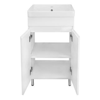 Тумба с раковиной Azario Эстима CS00094634 50 см белый