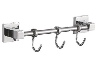 Планка с крючками для полотенец Haiba HB8615-3 хром Планка с крючками для полотенец Haiba HB8615-3 хром