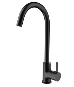Смеситель для кухни Wonzon & Woghand WW-A21102-MB чёрный матовый