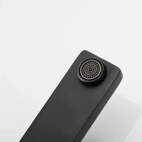Смеситель для раковины с гигиеническим душем Shevanik S8271H чёрный
