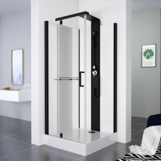 Душевая кабина Black&White G8702 900х900х2170 мм Душевая кабина Black&White G8702 900х900х2170 мм